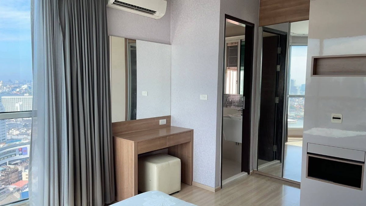 รูป 🟢ห้องสวย!! พร้อมเข้าอยู่!! 🟢ริธึ่ม สาทร ใกล้ BTS สะพานตากสิน สอบถาม📱ADD LINE @572aurac แอดมินตอบไว✨ - รูปที่ 3/6