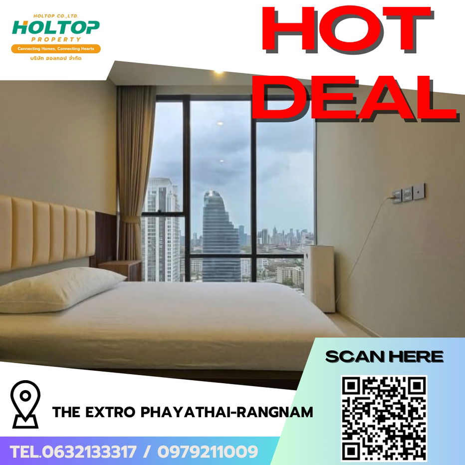 picture #R6813 🎉 061068 Condo  for rent THE EXTRO Phayathai-Rangnam - 1/6