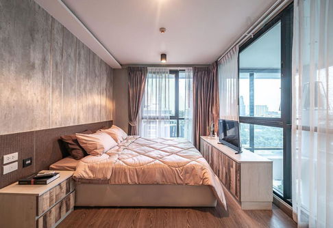🔺 For Sell Condo THE UNIQUE SUKHUMVIT 62 Building 1, Floor 7,Duplex 2 bed room, Room size 80 sqm