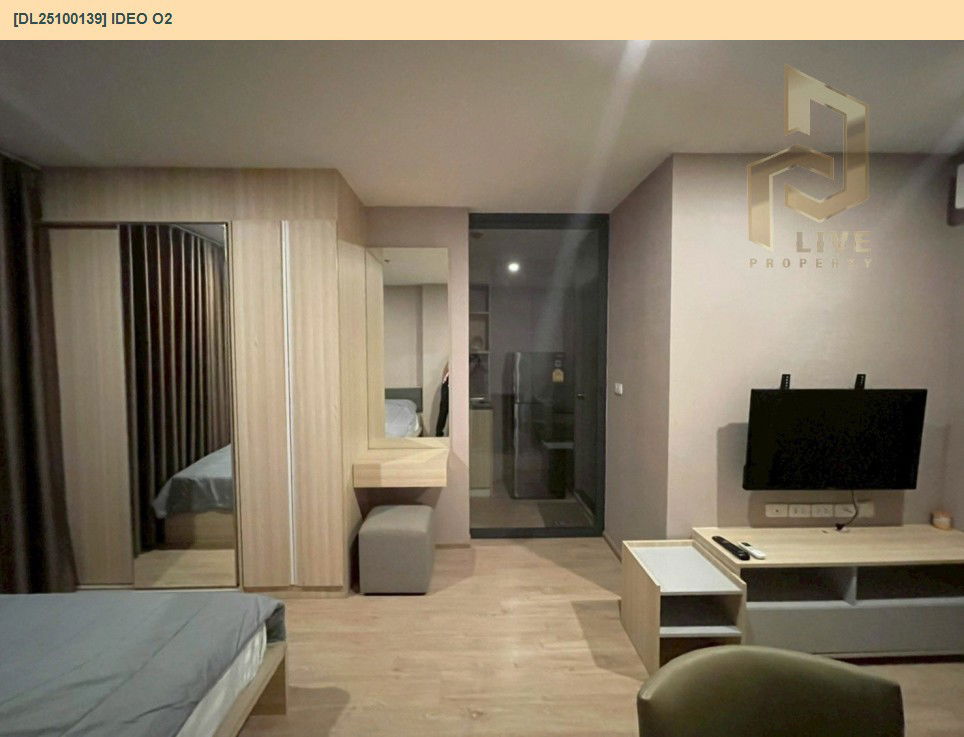 รูป DL25100139 ให้เช่าคอนโด ไอดีโอ โอทู (IDEO O2) ใกล้ BTS บางนา พร้อมเข้าอยู่ โทรด่วน 0616298946 LineID @523dslwi - รูปที่ 4/9