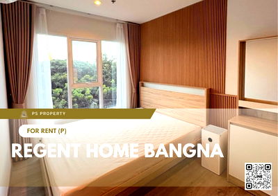 Condos for rent : For rent ✨ Regent home bangna ✨ Fully furnished and equipped, near BTS Bangna
