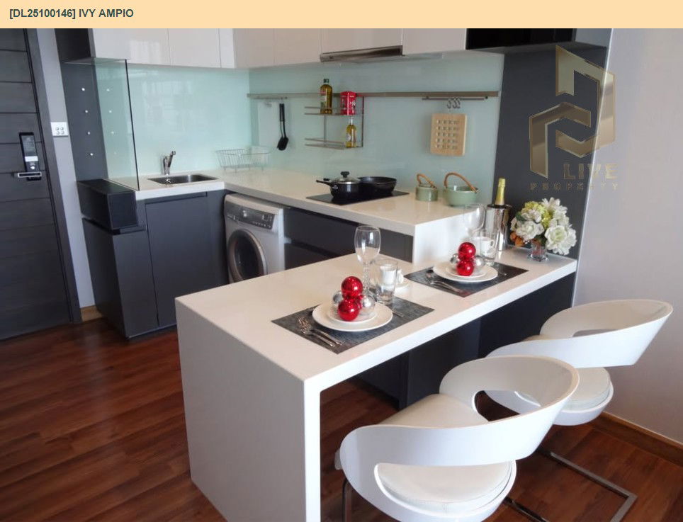 picture DL25100146 Condo for rent, Ivy Ampio near MRT ศูนย์วัฒนธรรม, ready to move in, call urgently 0638692663 LineID @655ebbvc - 7/24