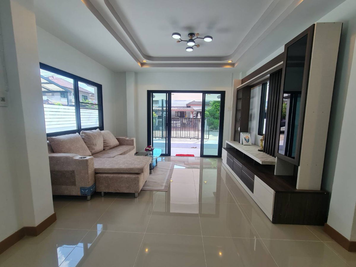 รูป บ้านเดี่ยว รีโนเวทใหม่ พร้อมอยู่ หมู่บ้านเคซี.การ์เด้นโฮม10 นิมิตใหม่40 คลองสามวา ราคาถูกสุดในโครงการ - รูปที่ 16/32
