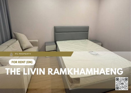 รูปภาพ ให้เช่า ✨ The Livin Ramkhamhaeng ✨ ใกล้ MRT Interchange ลำสาลี เฟอร์นิเจอร์ และ เครื่องใช้ไฟฟ้าครบ 