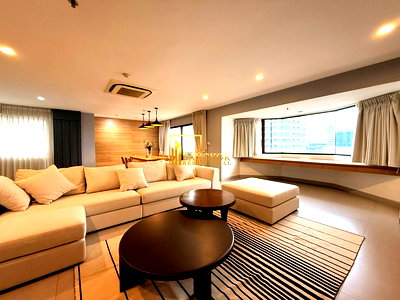 Condos for rent : Baan Suanpetch | Renovated 3 Bedroom Condo in Phrom Phong - BR1099CD