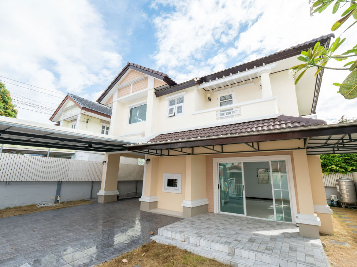 รูป ขายบ้านเดี่ยว หลังริม รีโนเวทใหม่ทั้งหลัง 58 ตรว. 3 นอน 2 น้ำ หมู่บ้านจิรกานต์ 1 บางกรวย ไทรน้อย บางบัวทอง นนทบุรี - รูปที่ 4/58