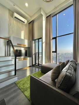 For rent condo KNIGHTSBRIDGE SPACE RATCHAYOTHIN Building 1, Floor 31,Duplex, Room size 38 sqm