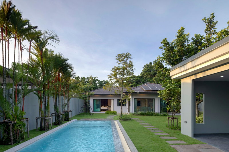 บ้านเดี่ยวให้เช่า : บ้านพูลวิลล่าห้วยใหญ่ Baan Pattaya 5 ให้เช่าเพียง 65,000 บาท/เดือน – เฟอร์ครบ สระส่วนตัว พร้อมเข้าอยู่