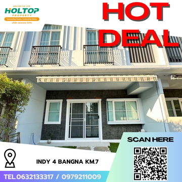 #R6802 🎉 061068 House for rent Indy 4 Bangna KM.7