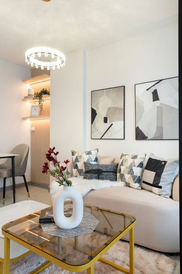 รูป ดีคอนโด รามอินทรา ห้องสวย มีสไตล์  ใกล้รถไฟฟ้า _Do725 - รูปที่ 10/18