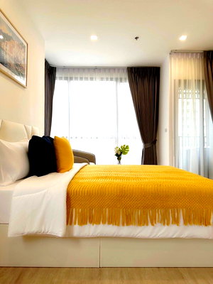 คอนโดให้เช่า : The Rich Rama 9 - Srinakarin ห้องสวย ราคาดี สอบถามเพิ่มเติมได้ที่ Line @condorental