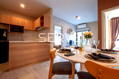 Condos for rent Raffles International College : 3 Beds 2 Baths Nice Decorate New Room and New Condo Next to Central Plaza Bangna / For Rent-NUE Noble Centre Bangna