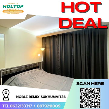 #R6822 🎉 061068 ให้เช่าคอนโด Noble Remix Sukhumvit36