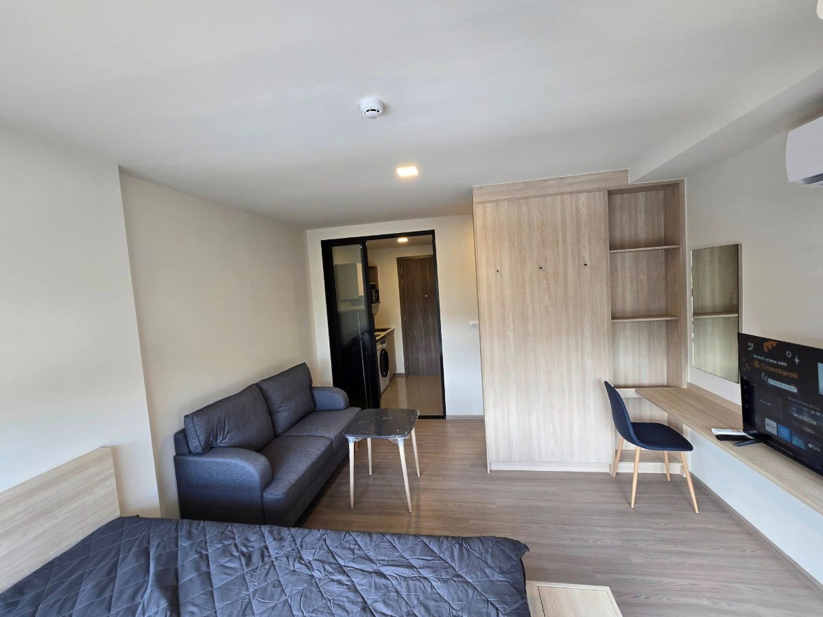 รูป ให้เช่า 📍 THE MUVE Sukhumvit 107 📍 Pet friendly เฟอร์นิเจอร์ และ เครื่องใช้ไฟฟ้าครบ  - รูปที่ 5/10