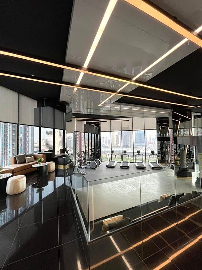 รูป ให้เช่า 🎯KnightsBridge Space Rama 9 ใกล้ MRT พระราม 9 แบบห้อง Duo Space ฝ้าเพดานสูง📍Line : @empire9593 📍 - รูปที่ 13/15