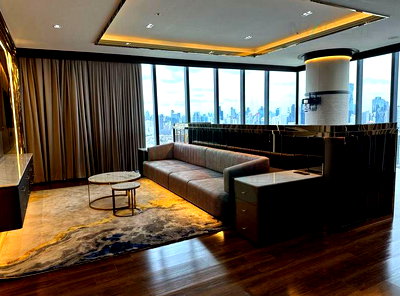 ขายคอนโด : ขายคอนโด บันยันทรี เรสซิเดนซ์ ริเวอร์ไซด์ กรุงเทพ อาคาร 1 ชั้น 32 7 ห้องนอน ขนาด 505 ตรม ใกล้ ไอคอนสยาม