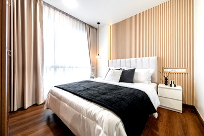 Condos for sale Bangkok : Happy Ladprao 101, beautiful room, elegant look, Pet Friendly_do733