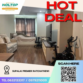 รูปภาพ #Z2663💥 061068 🔥Condo for rent: Supalai Premier Ratchathewi