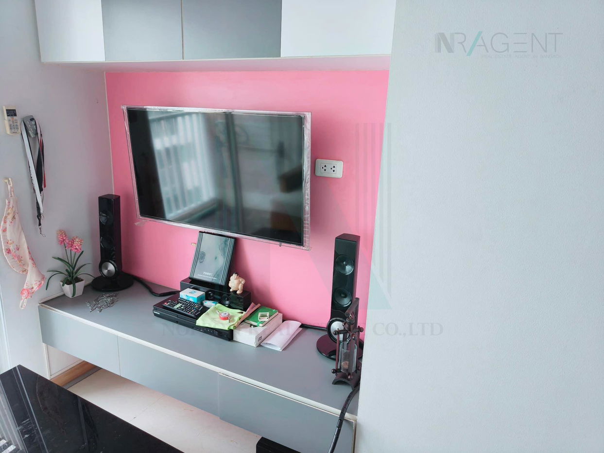 รูป ให้เช่าคอนโด เอ สเปซ อโศก-รัชดา อาคาร F ชั้น 12 1 ห้องนอน ขนาด 36 ตรม ใกล้ เซ็นทรัล พระราม 9 - รูปที่ 3/8