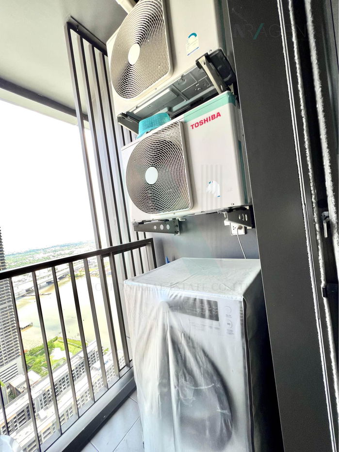 รูป 🎉 ให้เช่าคอนโด เดอะ โพลิแทน อควา อาคาร A ชั้น 44 1 ห้องนอน ขนาด 30.00 ตรม ใกล้ มหาวิทยาลัยเทคโนโลยีราชมงคลสุวรรณภูมิ วิทยาเขตนนทบุรี - รูปที่ 8/8