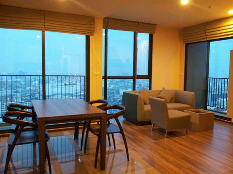 For Sell Condo TEAL SATHORN - TAKSIN Building 1, Floor 23,2 bed room, Room size 60 sqm