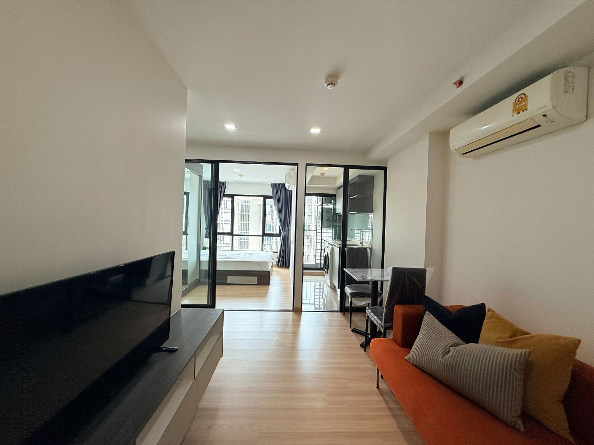 รูป ให้เช่าคอนโด ไนท์บริดจ์ สกายซิตี้ สะพานใหม่ ติดBTSสายหยุด ห้องสวย พร้อมเฟอร์นิเจอร์ และเครื่องใช้ไฟฟ้าครบครัน ขนาด 28 ตร.ม. 12,000/เดือน - รูปที่ 8/12