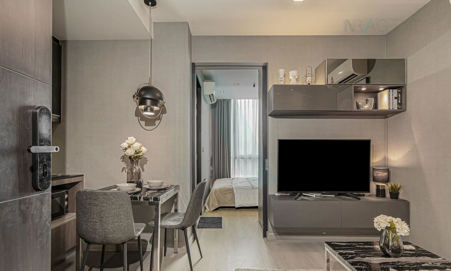 รูป ให้เช่าคอนโด วิช ซิกเนเจอร์ แอท มิดทาวน์ สยาม อาคาร 1 ชั้น 12 1 ห้องนอน ขนาด 26.00 ตรม ใกล้ รถไฟฟ้า BTS ราชเทวี - รูปที่ 1/8