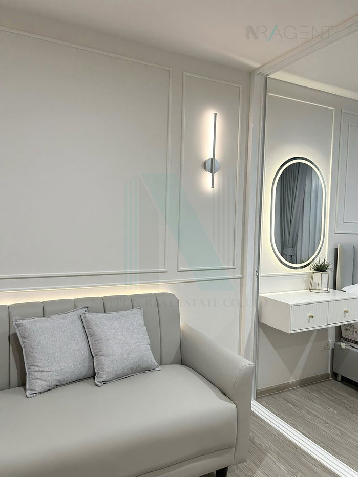 รูป ให้เช่าคอนโด รีเจ้นท์ โฮม บางนา อาคาร B ชั้น 10 1 ห้องนอน ขนาด 28 ตรม ใกล้ BTS บางนา - รูปที่ 4/8