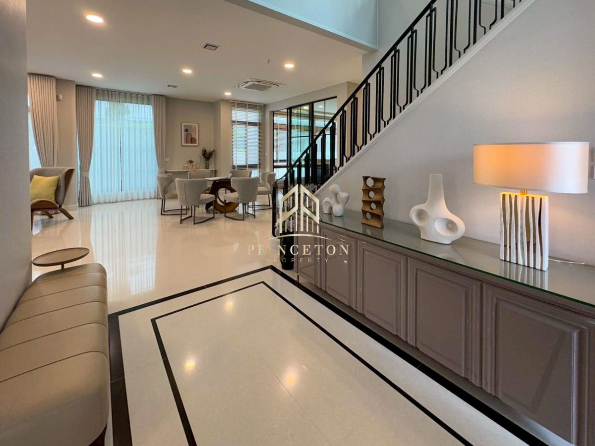 รูป ให้เช่าบ้านเดี่ยว สุดหรู นันทวัน พระราม 9 กรุงเทพกรีฑาตัดใหม่ 5 ห้องนอน - รูปที่ 4/47