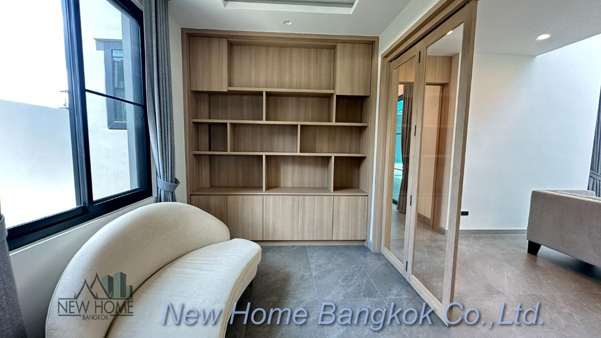 รูป *บ้านเดี่ยวหรูสร้างใหม่ พร้อมสระว่ายน้ำให้เช่า – เลี้ยงสัตว์เล็กได้ - รูปที่ 19/36