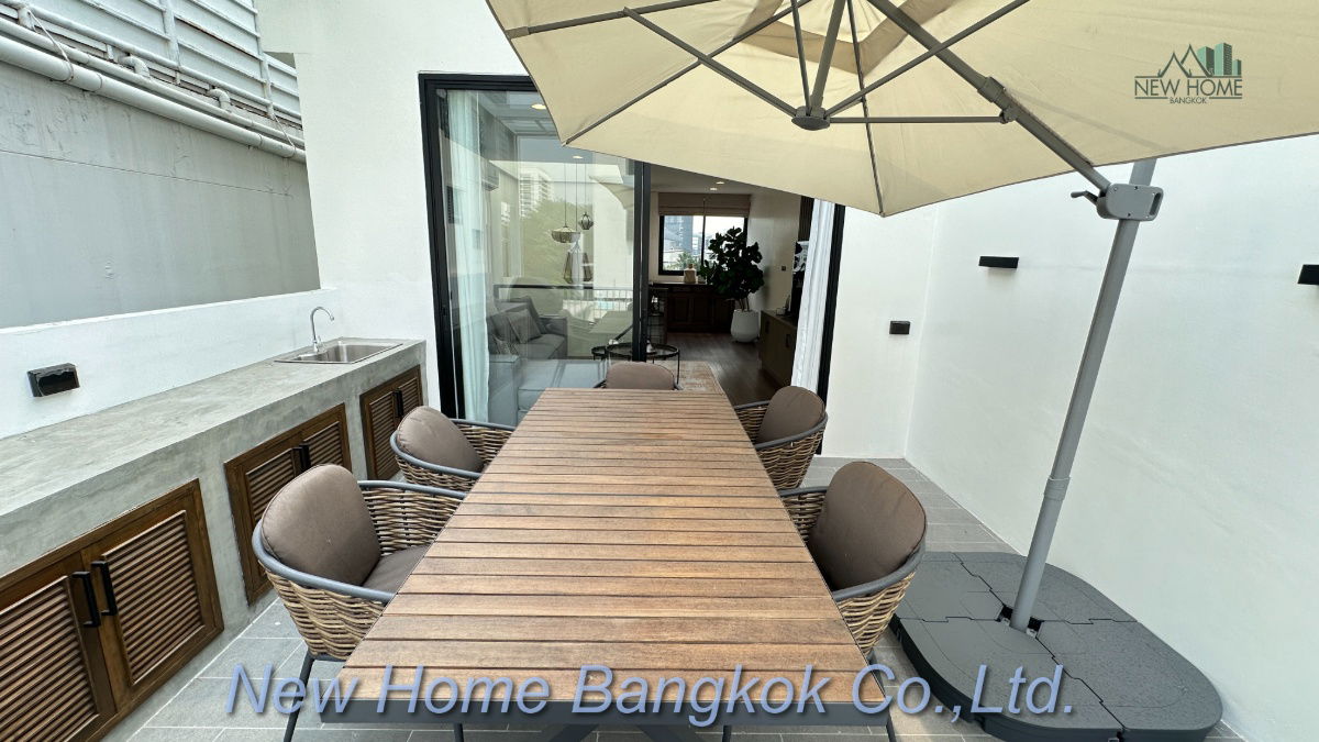 รูป ทาวน์เฮาส์สุดหรูพร้อมดาดฟ้าส่วนตัว – ที่สุดของย่านสาธร-สีลม - รูปที่ 6/43