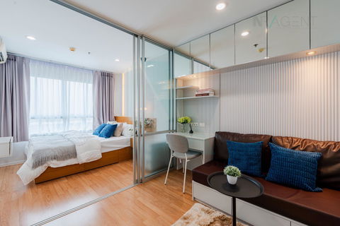 ขายคอนโด ลุมพินี วิลล์ รามคำแหง 60/2 อาคาร B ชั้น 9 1 ห้องนอน ขนาด 26 ตรม ใกล้ ห้างสรรพสินค้า เดอะมอลล์บางกะปิ