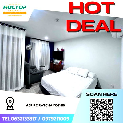 Condos for rent : #Z2664💥 061068 🔥Condo for rent: Aspire Ratchayothin