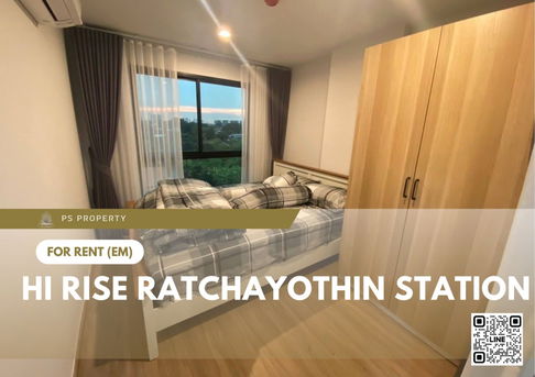 For rent 📍 HI RISE RATCHAYOTHIN STATION 📍 Fully furnished and equipped, near BTS Ratchayothin
