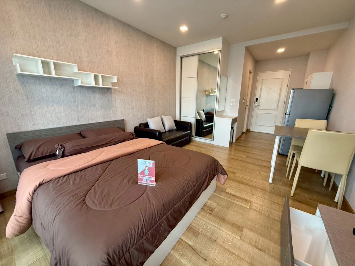 รูป 7500 บาท ❗📌 ห้องกว่า Studio ชั้น5เฟอร์ครบ มีเครื่องซักผ้า 💘 คุ้มมาก ทิศเหนือไม่ร้อน🌈 - รูปที่ 4/20