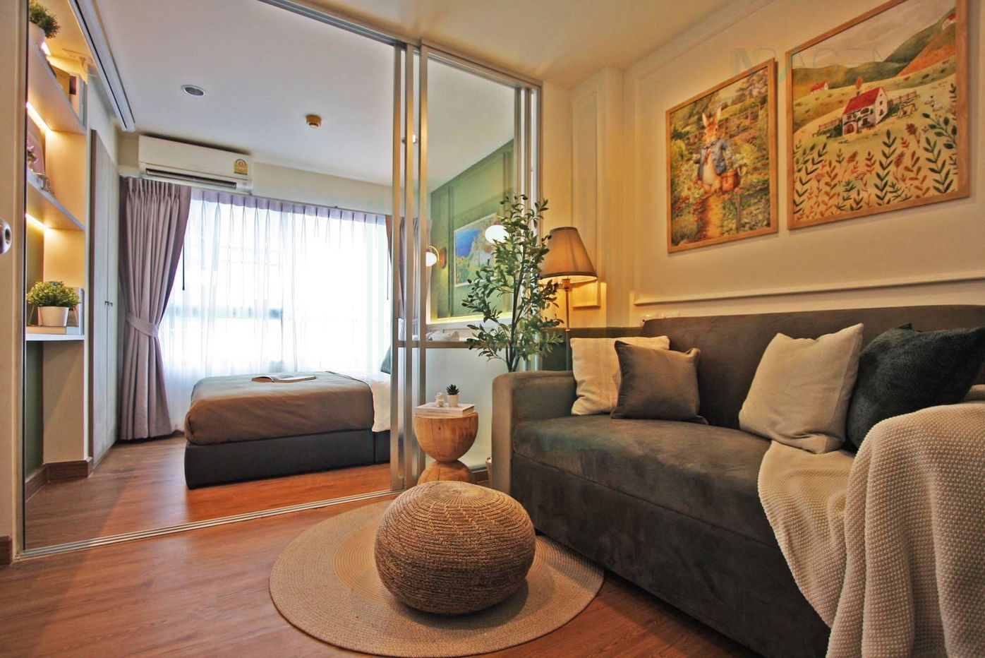 picture For Sell Condo LUMPINI VILLE ONNUT - PHATTHANAKAN Building C1, Floor 3,Studio, Room size 22 sqm - 6/8