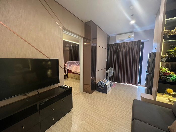 รูป 💥💥FOR SALE!! พลัม คอนโด ปิ่นเกล้า สเตชั่น 1Bed 27 ตร.ม.ชั้น 24 แต่งครบ+ซักผ้า สนใจแอด LINE: @atfirm💥💥 - รูปที่ 2/13