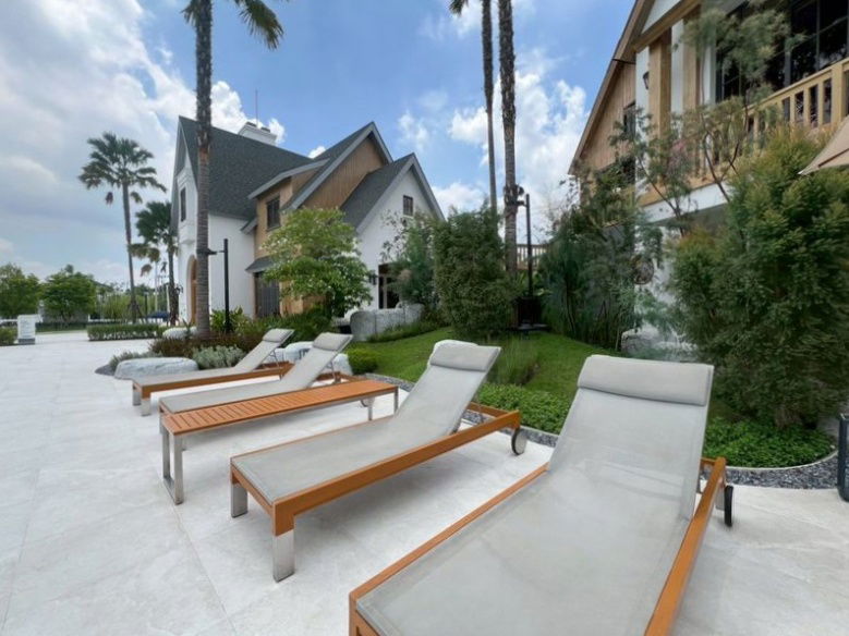 รูป ให้เช่า ทาวน์โฮมสไตล์โมเดิร์น Villaggio 3 ศรีนครินทร์–บางนา ใกล้ Mega Bangna - รูปที่ 12/13