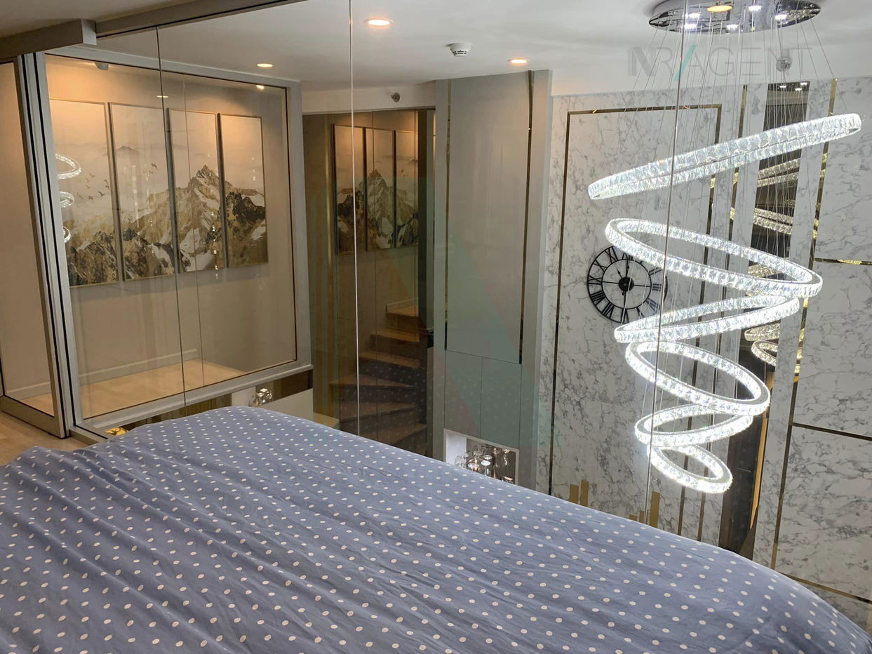 picture For Rent Condo KNIGHTSBRIDGE PRIME SATHORN Building 1, Floor 32,Duplex, Room size 44.00 sqm - 6/8