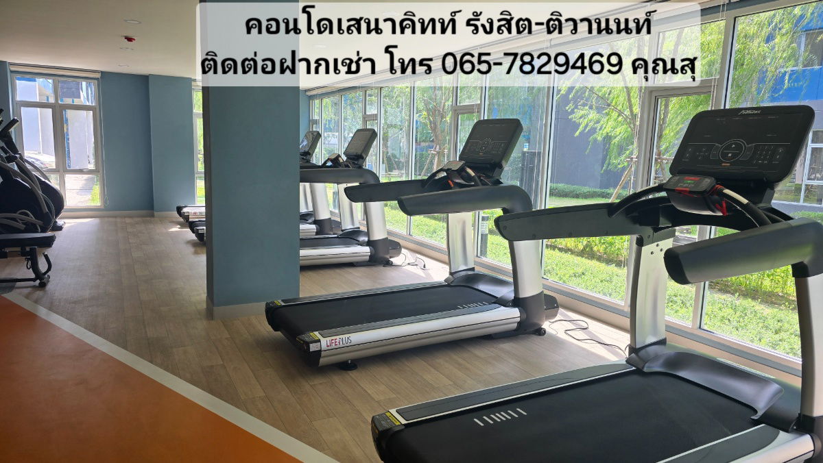 รูป เสนาคิทท์ รังสิต-ติวานนท์ เช่า 7,500 บาท ตึกA ชั้น5 👉ห้องสวย แต่งครบพร้อมอยู่ 👉ใกล้อุตสาหกรรม บางกะดี - รูปที่ 13/17