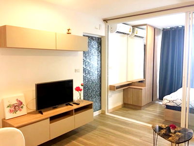 คอนโดให้เช่า : ให้ เช่า คอนโด Moniiq สุขุมวิท 64 1 ห้องนอน 29 ตรม. ชั้น 4 เฟอร์นิเจอร์ครบ พร้อมเข้าอยู่