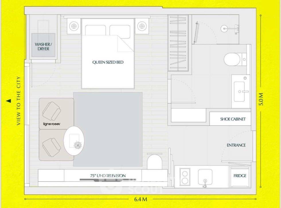picture Pet-Friendly 1-BR Condo At SCOPE Promsri Near BTS Phrom Phong (ID 2339512) - 2/6