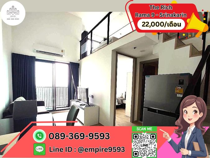 For rent The Rich Rama 9-Srinakarin 
