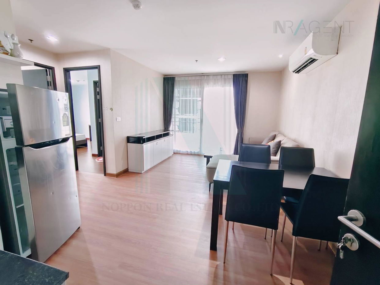 รูป 🚩 ขายคอนโด ไดมอนด์ รัชดา อาคาร 1 ชั้น 11 2 ห้องนอน ขนาด 56 ตรม ใกล้ MRT ห้วยขวาง - รูปที่ 5/8