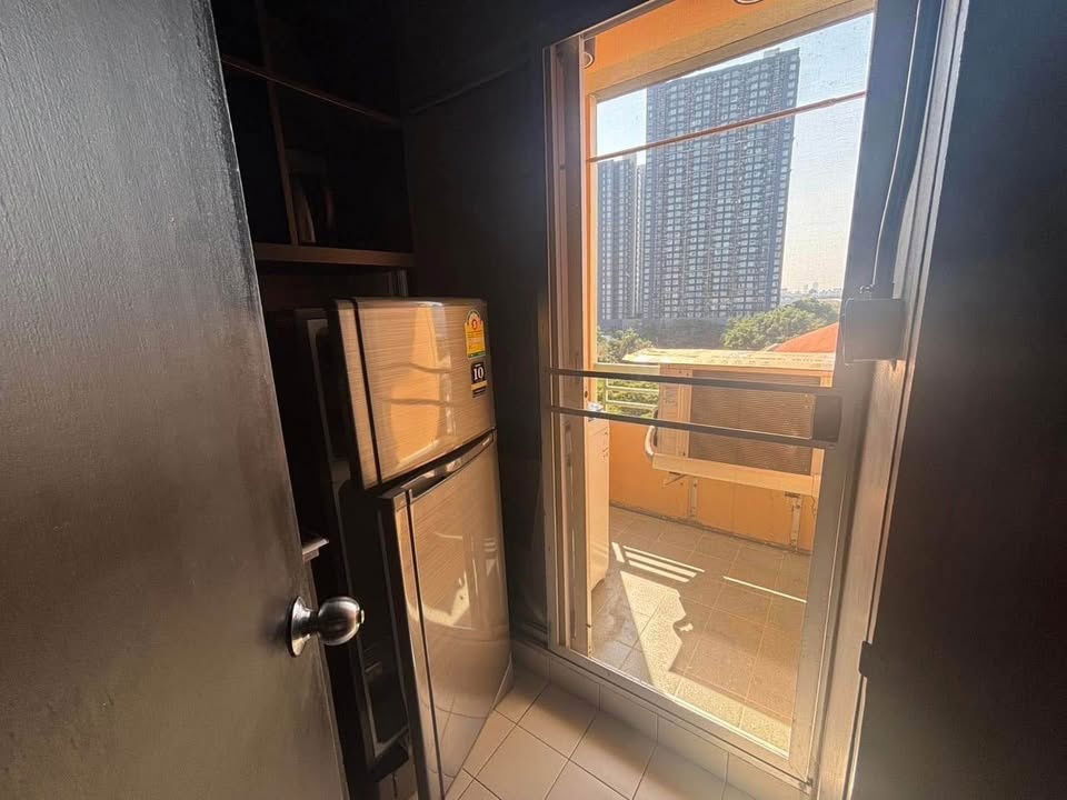 รูป P ให้เช่าคอนโด ลุมพินี วิลล์ สุขุมวิท 77 มีเฟอร์+เครื่องใช้ไฟฟ้าครบ - รูปที่ 8/8