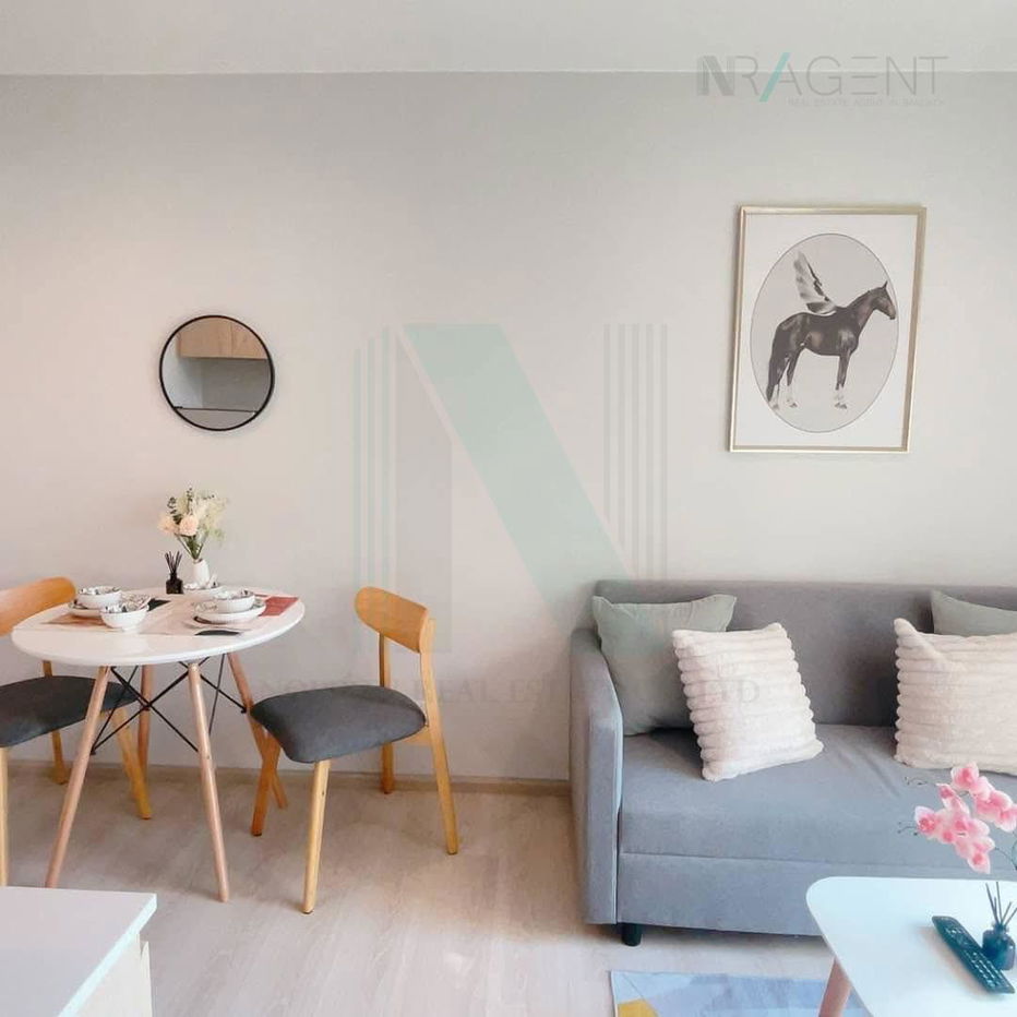 รูป ให้เช่าคอนโด นิว โนเบิล ศรีนครินทร์-ลาซาล อาคาร 1 ชั้น 27 1 ห้องนอน ขนาด 26 ตรม ใกล้ MRT ศรีลาซาล - รูปที่ 1/8