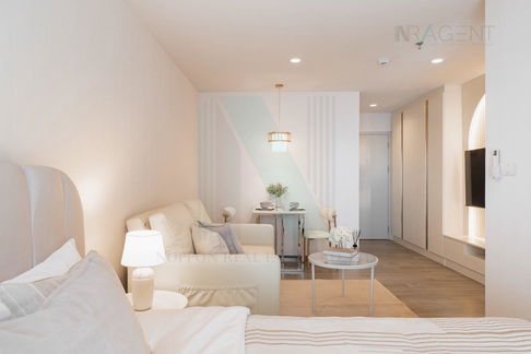 🚩 For Rent Condo REGENT HOME BANGNA Building D, Floor 12,Studio, Room size 28 sqm