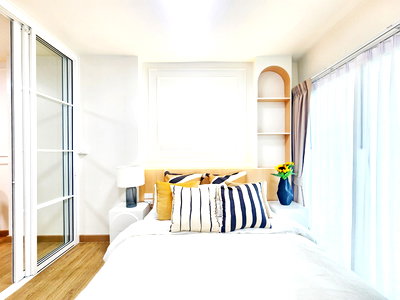 คอนโด MRT ศรีเอี่ยม : คอนโดโซนศรีนครินทร์ วิวไม่บล็อก ชั้นสูงใกล้ BTS สายสีเหลืองสถานี ศรีอุดมเพียง 550 เมตร ผ่อนเริ่มต้น 7,000 บาท 