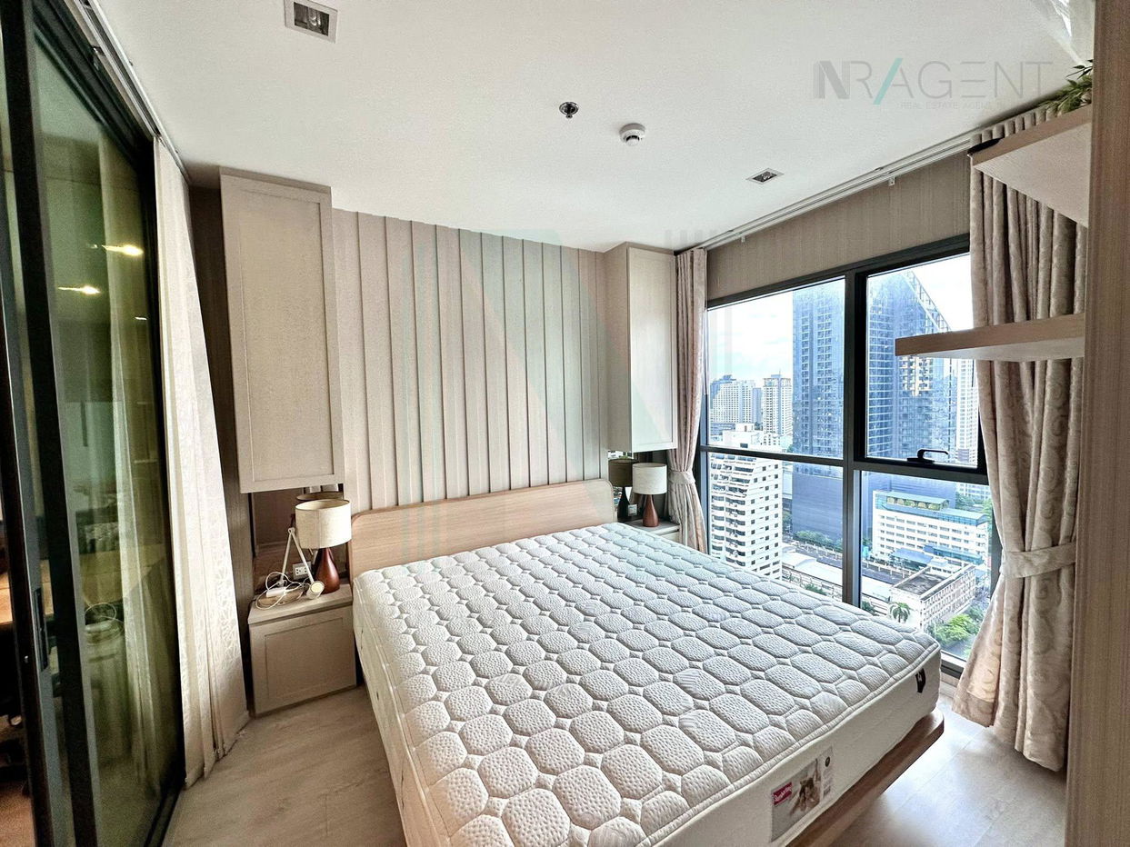 รูป ให้เช่าคอนโด ริทึ่ม รางน้ำ อาคาร 1 ชั้น 22 1 ห้องนอน ขนาด 36 ตรม ใกล้ อนุสาวรีย์ชัยสมรภูมิ - รูปที่ 3/8