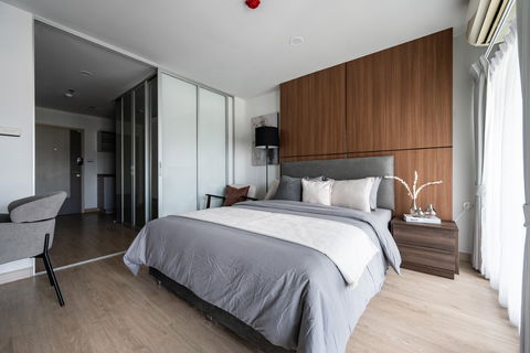 Lumpini Selek Ted Sutthisan-Saphan Khwai, beautiful room, good location, central, full Near the electric train _DO732